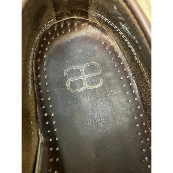 Allen Edmonds Men's 10 D Brown Mocassin Loafers Slip On Leather Driving Casual - Picture 5 of 11